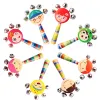 Colorful cartoon rattle toys, cute rattle toys for children's early education and intelligence Item Picture